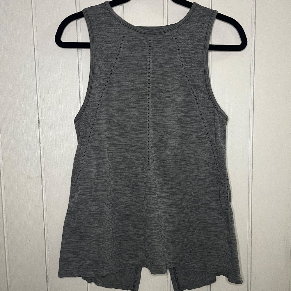 Athleta Women's Foothill Heather Gray Seamless Tank Size XS